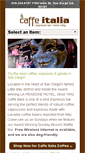 Mobile Screenshot of caffeitalialittleitaly.com