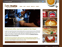 Tablet Screenshot of caffeitalialittleitaly.com